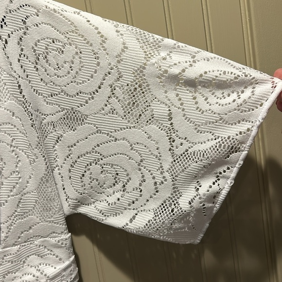 LILLY PULITZER White Lace Maxi Dress NEW WITH TAGS in Size XL GORGEOUS! - Picture 4 of 10